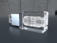 3D Kristall USB Sticks - 1
